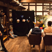 Begeisterte Gäste zur Hochzeit bei Theateraufführung von KidsEffekt