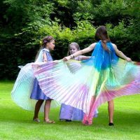 Tanzende Kinder bei Hochzeitsfeier Entertainment für Kinder