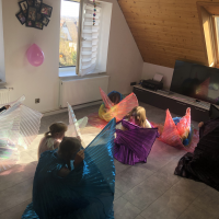Schöne musik und Phantasie zum Geburtstag Isisschleier Tanzeinlage zum Geburtstag