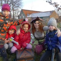 Wilde Piratenparty mit Kinderclown Schatz gefunden